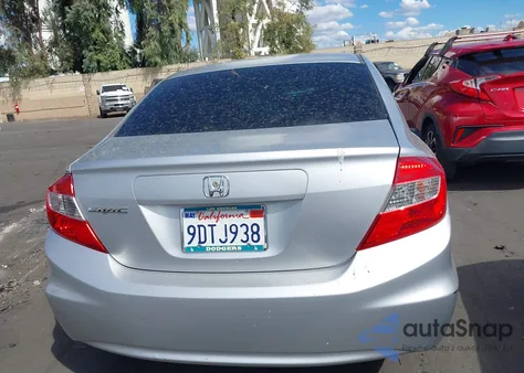 2012 Honda Civic Lx from USA, damaged, VIN 19XFB2F54CE354070